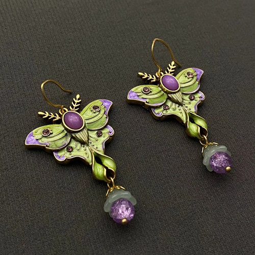 Ohrringe schmetterling vintage - ohrringe,