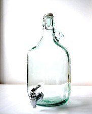 > 5 Liter Weinballon + Hahn