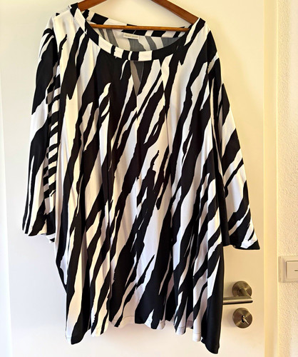 Sallie sahne tunika zebra - sahne,