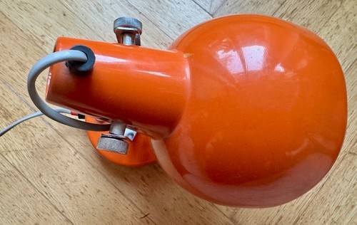 Vintage tisch wandlampe orange - vintage, tisch-wandlampe