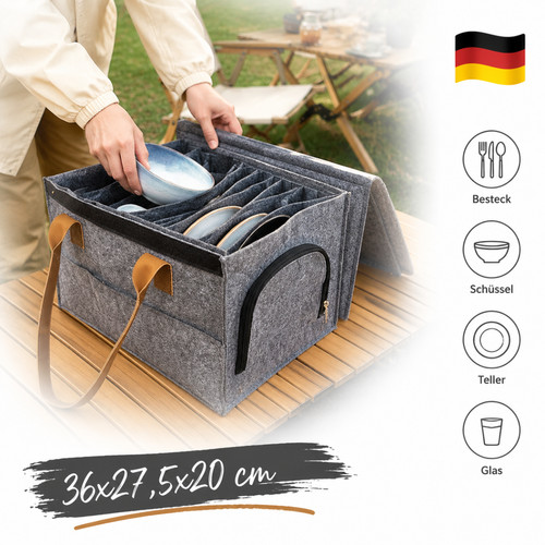 Wohnmobil filz geschirrtasche - wohnmobil,