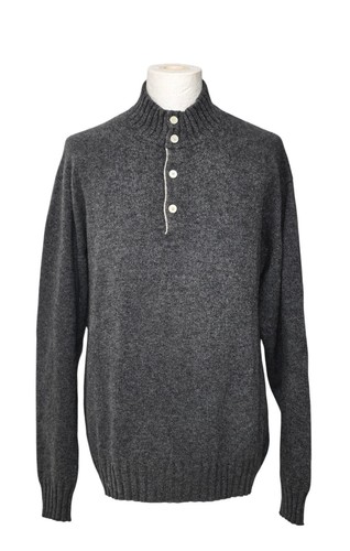 Pure cashmere troyer grau - cashmere,