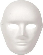 Glorex Papp-Maske Mann 19 x 24