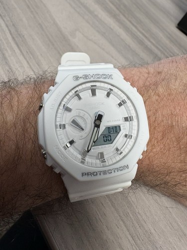Casio shock uhr weiß - g-shock,