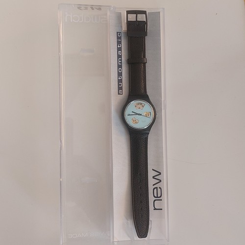 Swatch automatik black - automatik, "black