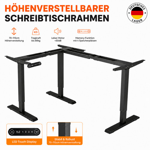 Sitz steh tischgestell eck - sitz,