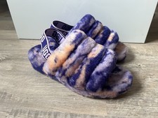 UGG Fluff Yeah Slide Hausschuhe Slipper lila Gr. 39
