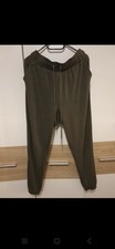 Dunkelgrüne Stoffhose Damen, Größe XXL 44, Guter Zustand