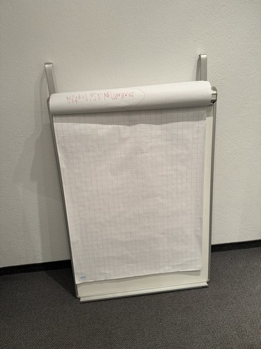Flipchart und whiteboard - flipchart,