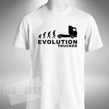 Trucker Evolution T-Shirt LKW Scania Truck Driver Magnum Volvo Small bis 5XL