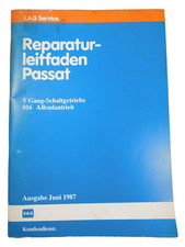 Reparaturleitfaden VW Passat 32b Syncro 5 Gang Schaltgetriebe 016 Allrad AUU UH