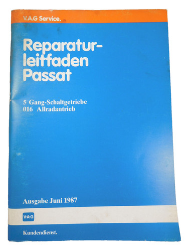 Reparaturleitfaden passat - vw,