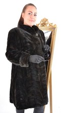 A5045 ECHT NERZ JACKE PELZ MANTEL PELZJACKE NERZJACKE GESCHOREN MINK FUR JACKET
