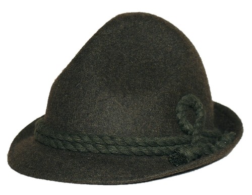 Trachtenhut grün loden - loden, jagd