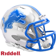 NFL Riddell Football Speed Mini Helm Detroit Lions