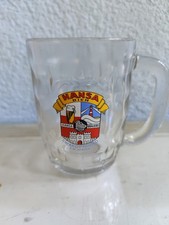 Älteres Bierglas, Glaskrug  HANSA Bier  Swakopmund, Namibia (kein Eichstrich)