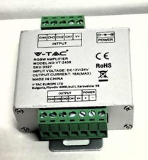 Signalverstärker für RGBW LED Strip Controller, 12-24V, 4 Kanäle, 6 A für Kanal