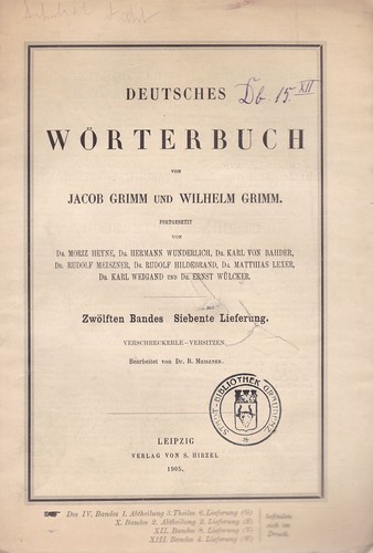 Band 7 lieferung - 12., band,
