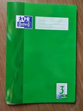 2 Stück OXFORD SCHULHEFTE DIN A4 3. Klasse liniert mit weissem Rand Nr. 3R Heft