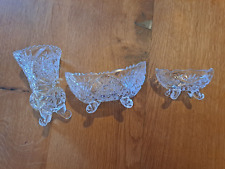 Vase, Schalen aus Bleikristall