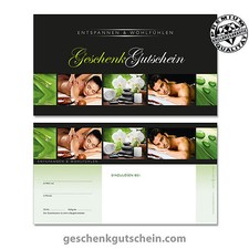 Gutscheinkarten "Standard"