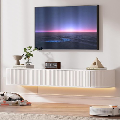 Schrank mit led - tv,