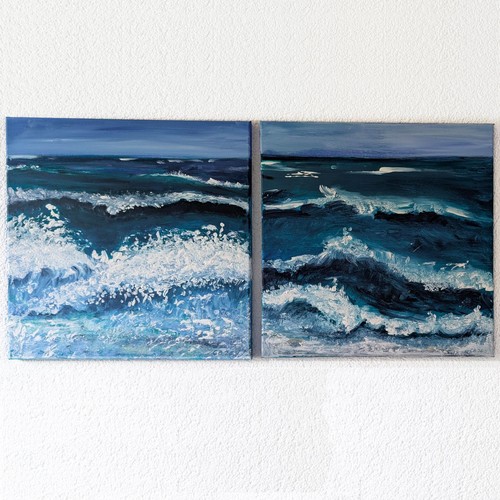 Gemälde 40x40 cm das - 2,