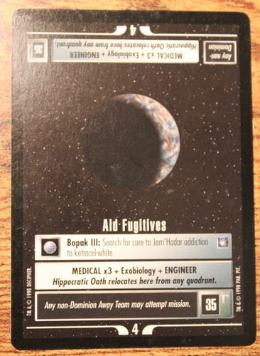 Star trek ccg deep - -, space