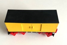 fischertechnik-Rarität: Bauspielbahn Großraumgüterwagen 135 lang - neuwertig