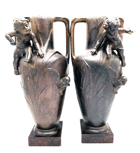 Seltenes paar jugendstil - seltenes,