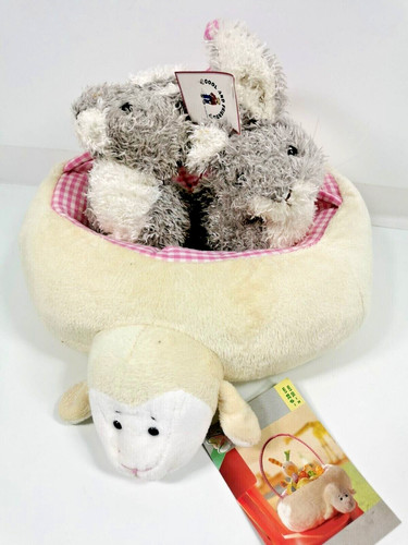 Osternest mit hasen ostern - mit,