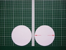 Außenspiegel Spiegelglas Ersatzglas Opel Rekord C ab 1966-72 sph konvex bis 109