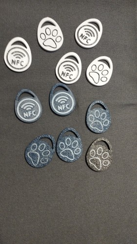 Nfc hunde erkennungsmarke - 11,