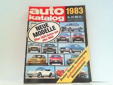 Auto Katalog Modelljahr 1983