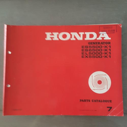 Honda generator es5500k1 - honda,