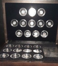 Malawi 24 x 1/25 Oz 999 Silber 5 Kwacha - Investment Coin Set  limitiert  96/150