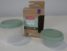 Curver Smart To Go Eco Line  80ml + 150ml Frischhaltedose stapelbar 7x10cm | OVP