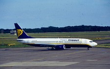 AIRCRAFT SLIDE / DIA B737 EI-DAI RYANAIR NYKÖPING old cs