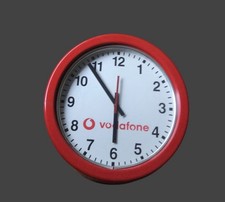 Original Vodafone Shop Uhr mit