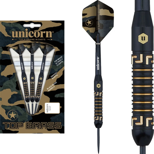 Unicorn top brass - brass-1, steeldarts