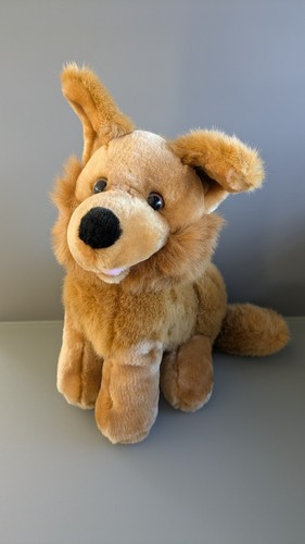 Vintage plüschtier hund mit - vintage,