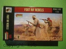 1:72 Strelets #185 Kolonialkrieg Araber zu Fuß Rif Rebellen Wüste Figuren