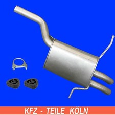 Mercedes (CL203) C-Klasse Coupe ENDSCHALLDÄMPFER Auspuffanlage Auspuff Endtopf