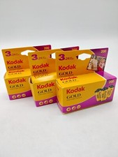 3er Pack Kodak Gold 200 135/24 Film Kleinbild Farbnegativfilm 08/25 OVP #KT7758X