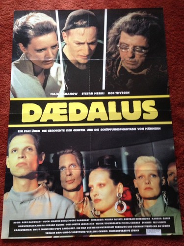 Deadalus kinoplakat poster - deadalus,