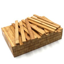 85 Stück Holzleiste Bambus