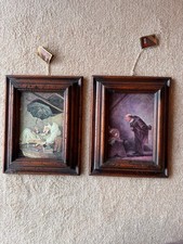 gerahmte Bilder nach Carl Spitzweg – „Der Alchimist“ & „Der arme Poet“