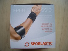 SPORLASTIC EPICONDYLITIS-SPANGE HANDGELENKBANDAGE UNBENUTZT SCHWARZ KLETT