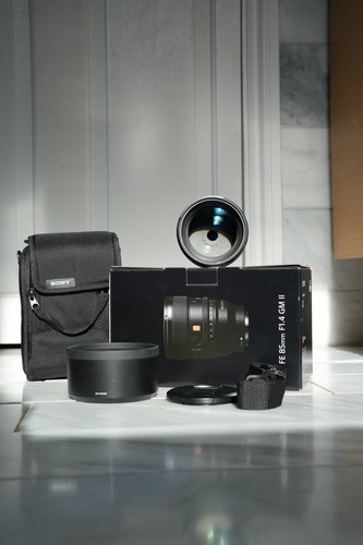 Sony 85mm gm - f1.4,