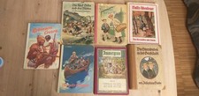 Konvolut 7 alte Jugendbücher